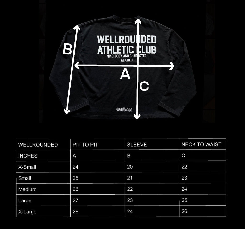 Black Athletic Club Long Sleeve