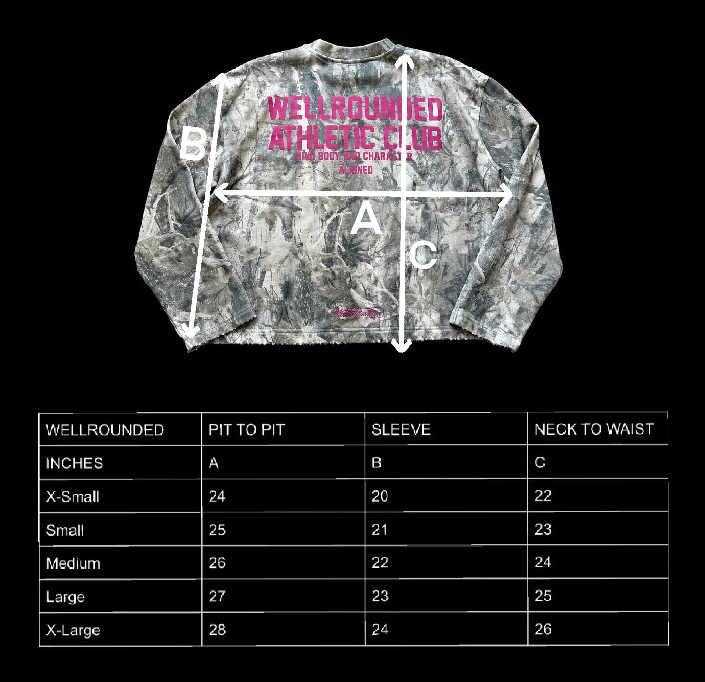 Camo Athletic Club Long Sleeve