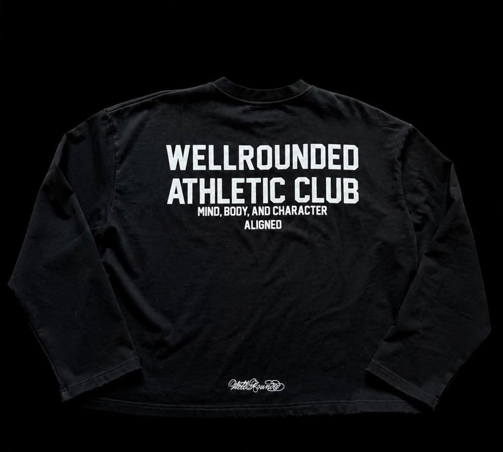 Black Athletic Club Long Sleeve
