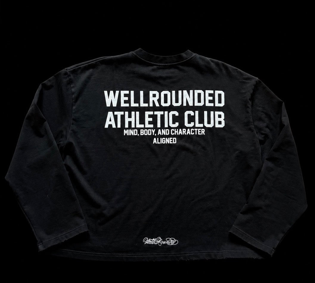 Black Athletic Club Long Sleeve